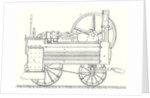 Cross Section of M. Calla's Traction Engine by Anonymous