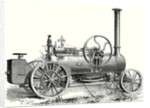 Fowler's Traction Engine for Steam Ploughing by Anonymous
