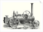 Fowler's Traction Engine for Steam Ploughing by Anonymous