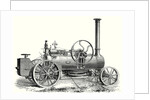 Fowler's Traction Engine for Steam Ploughing by Anonymous