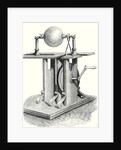 Hauksbee's Second Electric Machine by Anonymous