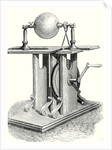 Hauksbee's Second Electric Machine by Anonymous