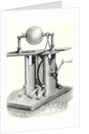 Hauksbee's Second Electric Machine by Anonymous