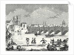 Experiment Conducted in 1747 on the Thames by Martin Folcker Cavendish and Bevis Near London Bridge to Measure the Speed of Electricity by Anonymous