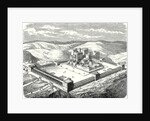 The Temple of Solomon in Jerusalem Restored after Construction of Modern Works by Anonymous