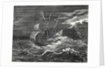 Fire at the Tip of the Mast of Christopher Columbus' Ship by Anonymous
