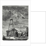 Dalibard's Scientific Experiment Conducted in Marly 10 May 1752. First Demonstration of the Presence of Electricity in Thunderclouds by Anonymous