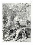 The Physicist Richmann is Struck in His Physics Labaratory in St. Petersburg by the Electricity from a Thundercloud on 6 August 1753 by Anonymous