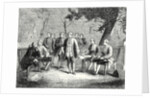 The Scientific Cenacle at Castle Clairac: Montesquieu and the Baron of Secondat His Son the Knight of Vivens Romas and the Brothers Dutilh by Anonymous