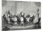 Joseph Banks Reads the Letter of Volta Announcing the Discovery of the Electric Battery Before the 'Royal Society of London' (April 1800) by Anonymous