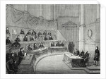 Alessandro Volta Reads Before the Academy of Science His Memoir of the Battery in the Presence of the First Consul Bonaparte (18 November 1800) by Anonymous