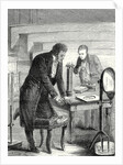 Oersted Discovers the Deviation of a Magnetic Needle by a Closed Electric Current (1820) by Anonymous