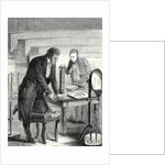 Oersted Discovers the Deviation of a Magnetic Needle by a Closed Electric Current (1820) by Anonymous
