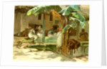 Cafe of Hammah Algiers 1885 by Anonymous