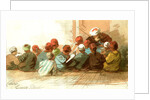 Arab School Cairo Egypt 1885 by Anonymous