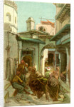 A Street in the Casbah Algiers 1885 by Anonymous