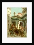A Street in the Casbah Algiers 1885 by Anonymous