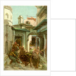 A Street in the Casbah Algiers 1885 by Anonymous