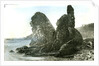 Aberdeen the Rocks at Muchalls 1885 UK by Anonymous