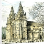 Aberdeen Old Machar Cathedral 1885 UK by Anonymous