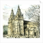 Aberdeen Old Machar Cathedral 1885 UK by Anonymous
