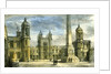Aberdeen Marichal College Exterior of the Quadrangle 1885 UK by Anonymous