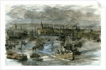 Aberdeen Victoria Docks the Port 1885 UK by Anonymous