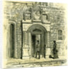 Aberdeen Old Gateway of Trinity Friars 1885 UK by Anonymous