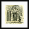 Aberdeen Old Gateway of Trinity Friars 1885 UK by Anonymous