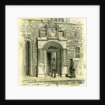 Aberdeen Old Gateway of Trinity Friars 1885 UK by Anonymous