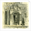 Aberdeen Old Gateway of Trinity Friars 1885 UK by Anonymous