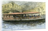 Venice Canal Steamboat Italy 1892 by Anonymous