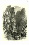 The Royal Gorge of the Arkansas 1891 USA by Anonymous