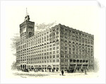 The Auditorium Building Chicago USA 1891 by Anonymous