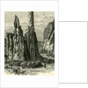 The Cathedral Spires in the Garden of the Gods 1891 by Anonymous