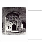 Rome Italy 1875 Interior of the Basilica of Constantine. by Anonymous