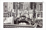 Rome Italy 1875 Altar and Monument of St. Cecilia by Anonymous