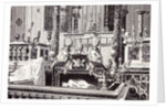 Rome Italy 1875 Altar and Monument of St. Cecilia by Anonymous