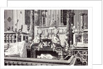Rome Italy 1875 Altar and Monument of St. Cecilia by Anonymous