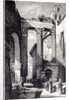 Rome Italy 1875 Portico of Octavia Side of the Pescheria by Anonymous