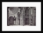 Rome Italy 1875 Interior of St. Peter's View Taken from Left Transept by Anonymous
