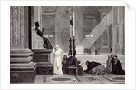 Rome Italy 1875 The Pope at the Feet of St. Peter by Anonymous