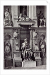 Rome Italy 1875 Mausoleum of Julius II. The Moses of Michelangelo by Anonymous