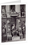Rome Italy 1875 Mausoleum of Julius II. The Moses of Michelangelo by Anonymous