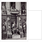 Rome Italy 1875 Mausoleum of Julius II. The Moses of Michelangelo by Anonymous