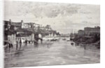 Rome Italy 1875 Aventine Mount and St. Sabina Seen from Ponte Rotto by Anonymous