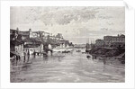 Rome Italy 1875 Aventine Mount and St. Sabina Seen from Ponte Rotto by Anonymous