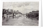 Rome Italy 1875 Aventine Mount and St. Sabina Seen from Ponte Rotto by Anonymous