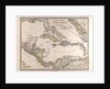 Map West Indies and Central America by Anonymous