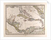Map West Indies and Central America by Anonymous